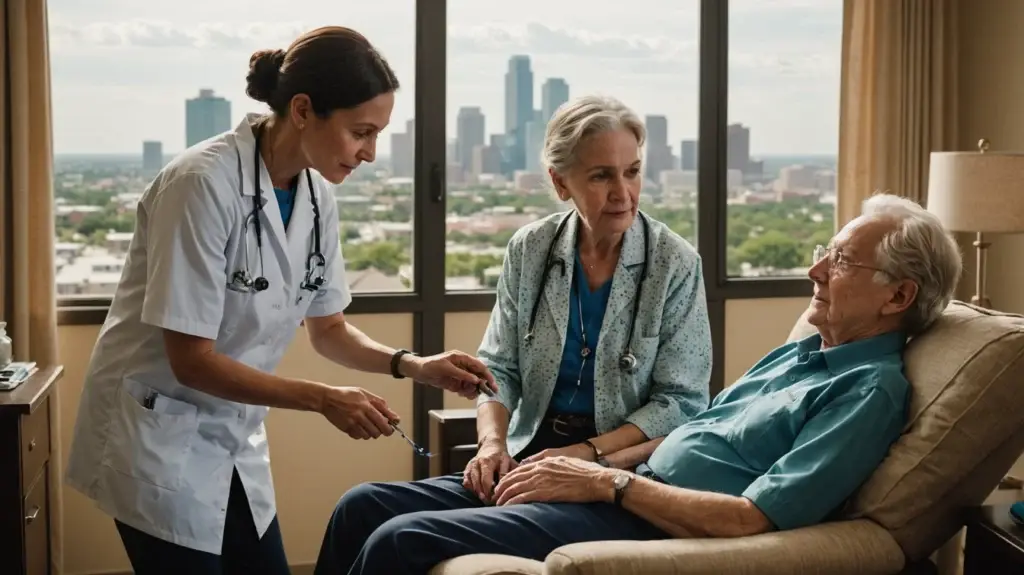 Visiting physician San Antonio providing in-home medical care